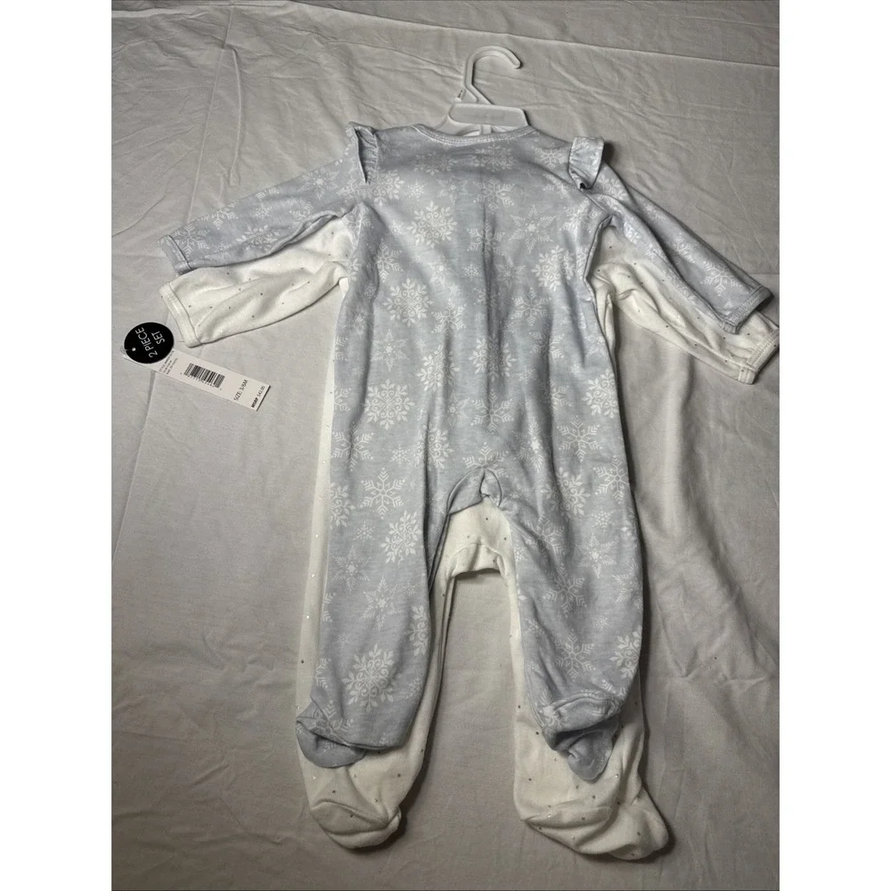 Nicole Miller New York 2 Pack Footies SIZE 3/6 Months